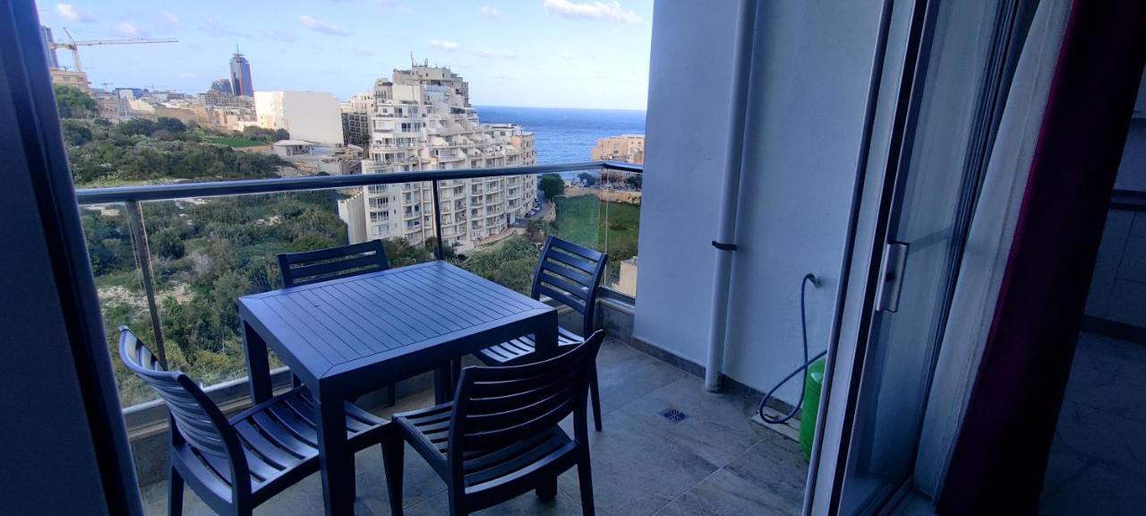 Sea View Apartment 2 Bedrooms 2 Bathrooms, 2 Minutes Away From The Sea Saint Julian's Exterior photo