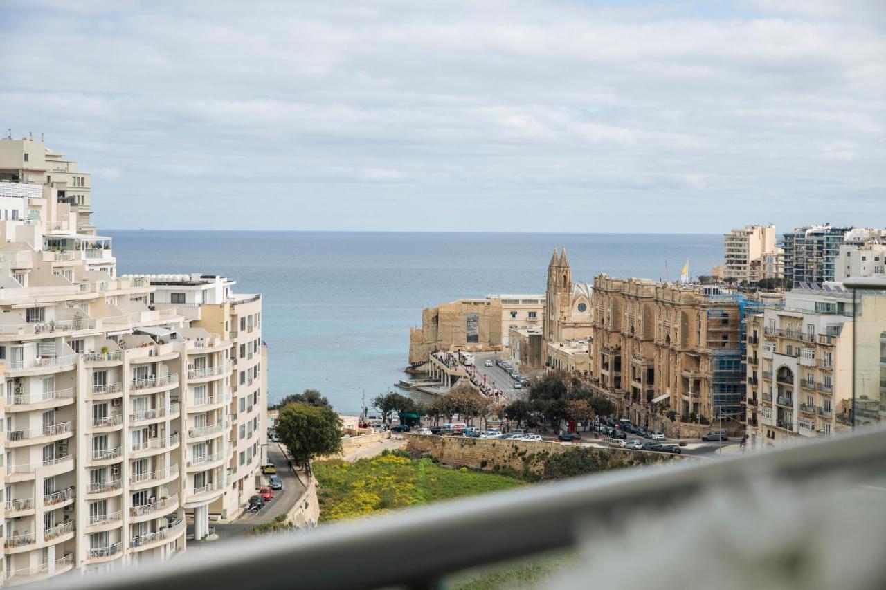Sea View Apartment 2 Bedrooms 2 Bathrooms, 2 Minutes Away From The Sea Saint Julian's Exterior photo